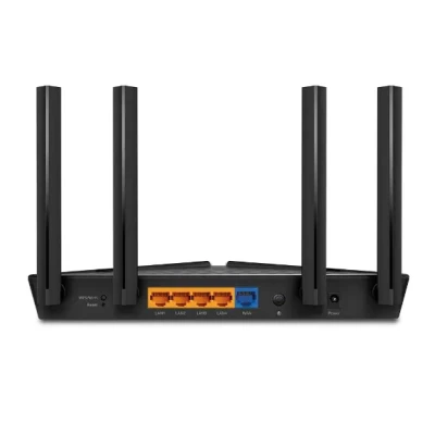 AX3000 Dual Band Gigabit Wi-Fi 6 maršrutētājs  |  Archer AX53  |  802.11ax  |  574+2402 Mbit / s  |  10 / 100 / 1000 Mbit / s  |  Ethernet LAN (RJ-45) porti 4  |  Mesh atbalsts Jā  |  MU-MiMO Jā  |  Antenas tips Ārēja  |  36 mēneši