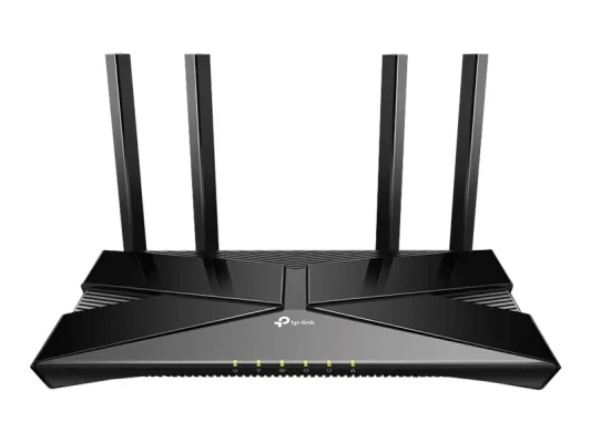 AX3000 Dual Band Gigabit Wi-Fi 6 maršrutētājs  |  Archer AX53  |  802.11ax  |  574+2402 Mbit / s  |  10 / 100 / 1000 Mbit / s  |  Ethernet LAN (RJ-45) porti 4  |  Mesh atbalsts Jā  |  MU-MiMO Jā  |  Antenas tips Ārēja  |  36 mēneši
