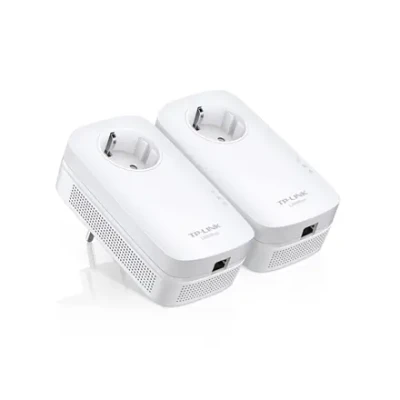 TP-LINK  |  AV1300 Gigabit Passthrough Powerline Starter Kit  |  TL-PA8010P KIT  |  1300 Mbit / s  |  Ethernet LAN (RJ-45) ports 1  |  No Wi-Fi  |  Extra socket