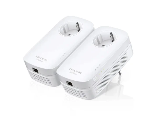 TP-LINK  |  AV1300 Gigabit Passthrough Powerline Starter Kit  |  TL-PA8010P KIT  |  1300 Mbit / s  |  Ethernet LAN (RJ-45) ports 1  |  No Wi-Fi  |  Extra socket