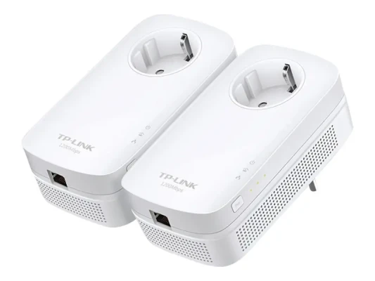 TP-LINK  |  AV1300 Gigabit Passthrough Powerline Starter Kit  |  TL-PA8010P KIT  |  1300 Mbit / s  |  Ethernet LAN (RJ-45) ports 1  |  No Wi-Fi  |  Extra socket