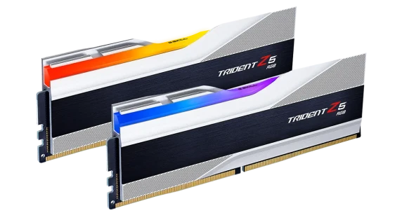G.Skill  |  Trident Z5 RGB  |  32 GB (2x16 GB)  |  DDR5  |  6000 MHz  |  CL36