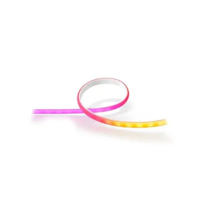 Philips Hue  |  Lightstrip Extension  |  Hue Gradient Lightstrip 1m Extension  |  White and colored light