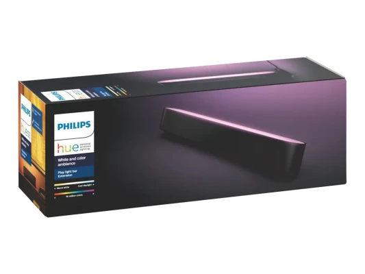 Philips Hue  |  COL Play Light Bar Extension, Black  |  42 W  |  2000-6500 Hue White Color Ambiance