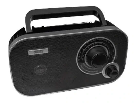 Camry  |  Portable Radio  |  CR 1140b  |  Black / Grey