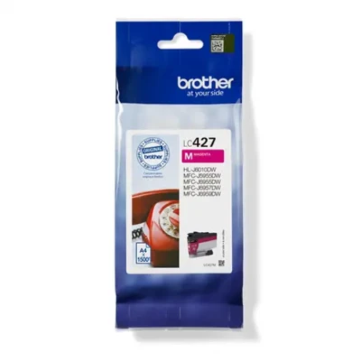 Brother LC427M  |  Tintes kasete  |  Magenta