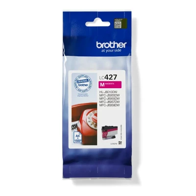Brother LC427M  |  Tintes kasete  |  Magenta