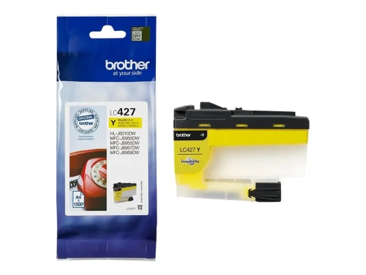 Brother LC427Y  |  Ink Cartridge  |  Yellow