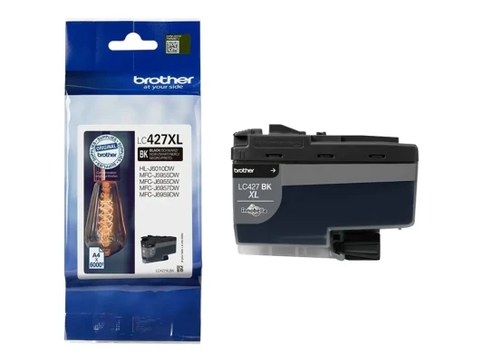 Brother LC427XLBK  |  Tintes kasete  |  Melns