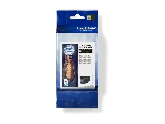 Brother LC427XLBK  |  Tintes kasete  |  Melns