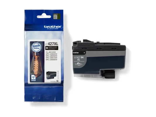 Brother LC427XLBK  |  Tintes kasete  |  Melns