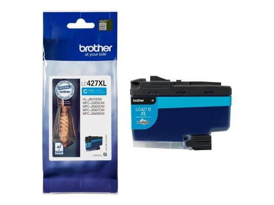 Brother LC427XLC  |  Ink Cartridge  |  Cyan