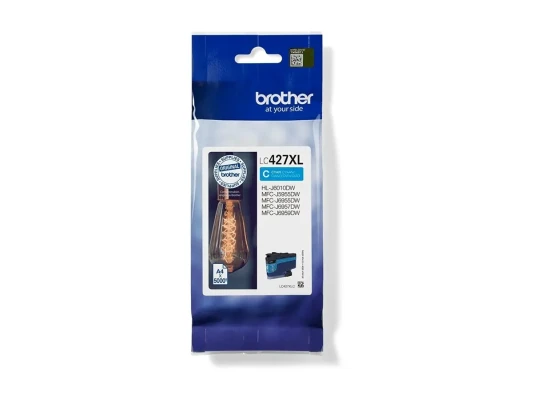 Brother LC427XLC  |  Ink Cartridge  |  Cyan