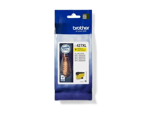 Brother LC427XLY  |  Ink Cartridge  |  Yellow