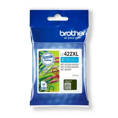 Brother LC422XLC  |  Ink Cartridge  |  Cyan