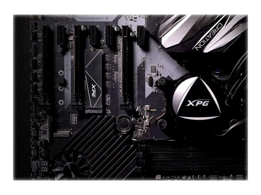 ADATA  |  XPG Gammix S70 BLADE  |  1000 GB  |  SSD form factor M.2 2280  |  Solid-state drive interface PCIe Gen4x4  |  Read speed 7400 MB / s  |  Write speed 6400 MB / s
