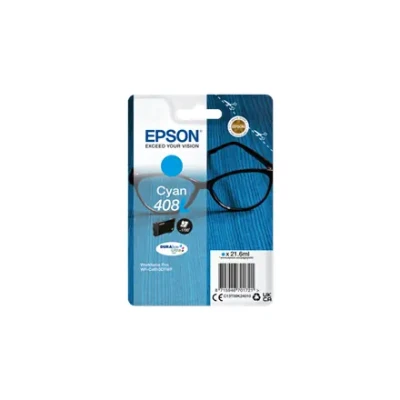 Epson DURABrite Ultra 408L  |  Ink cartrige  |  Cyan