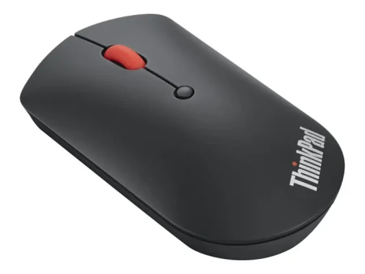 Lenovo  |  ThinkPad Bluetooth Silent Mouse bez akumulatora  |  Bezvadu  |  Bluetooth 5.0  |  Melns  |  1 gads