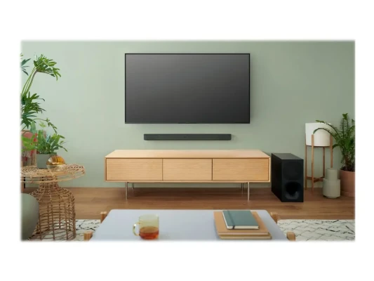 Sony HT-S400 2.1ch Soundbar with powerful wireless subwoofer  |  Sony  |  Yes  |  2.1ch Soundbar with powerful wireless subwoofer  |  HT-S400  |  Black  |  USB port  |  Bluetooth  |  330 W  |  Wireless connection