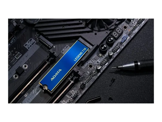 ADATA  |  LEGEND 710  |  512 GB  |  SSD forma faktors M.2 2280  |  Cietā diska interfeiss PCIe Gen3x4  |  Lasīšanas ātrums 2400 MB / s  |  Rakstīšanas ātrums 1800 MB / s