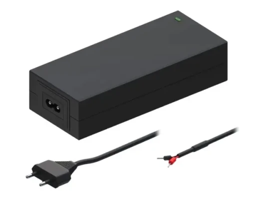 Teltonika - PR317EUA - EU power supply, 62W (AC / DC Power supply EU Plug 48V 1.3A 1500+2000mm with 2.5mm^2 wire ferrule)  |  Teltonika EU 2-PIN POWER SUPPLY 62W for TSW200  |  EU 2-PIN POWER SUPPLY, 62W