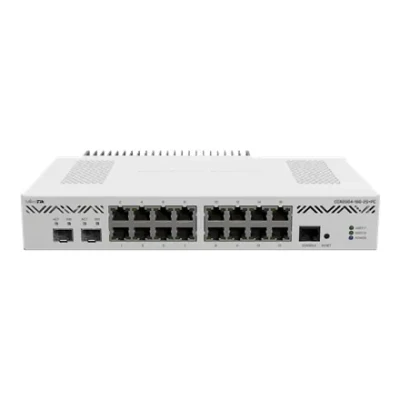 MikroTik CCR2004-16G-2S+PC маршрутизатор  |  16x Gigabit RJ-45  |  2x SFP+