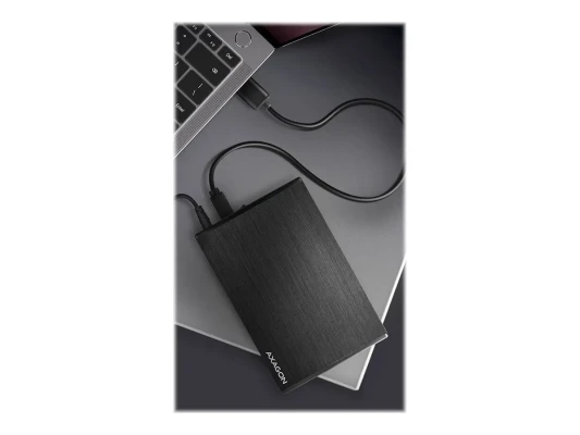 AXAGON  |  Compact aluminum USB 3.2 Gen 1 external box SATA intended for 3.5" HDD  |  EE35-XA3