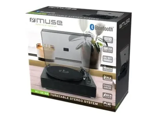 Muse  |  Pagrieziena stereo sistēma  |  MT-106WB  |  Pagrieziena stereo sistēma  |  USB ports  |  AUX ieeja