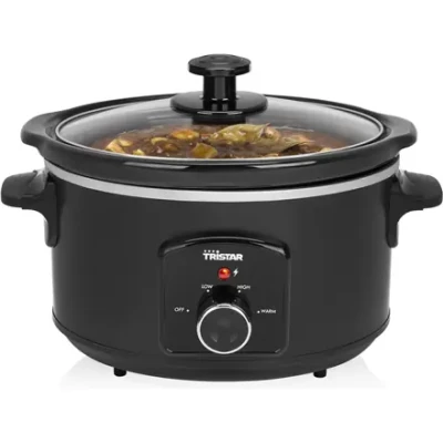 Tristar  |  Slowcooker  |  VS-3915  |  180 W  |  3.5 L  |  Number of programs 3  |  Black