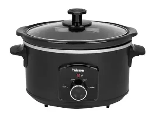 Tristar  |  Slowcooker  |  VS-3915  |  180 W  |  3.5 L  |  Number of programs 3  |  Black
