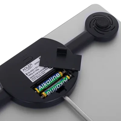 Adler  |  Bathroom Scale  |  AD 8174s  |  Maximum weight (capacity) 180 kg  |  Accuracy 100 g  |  Silver