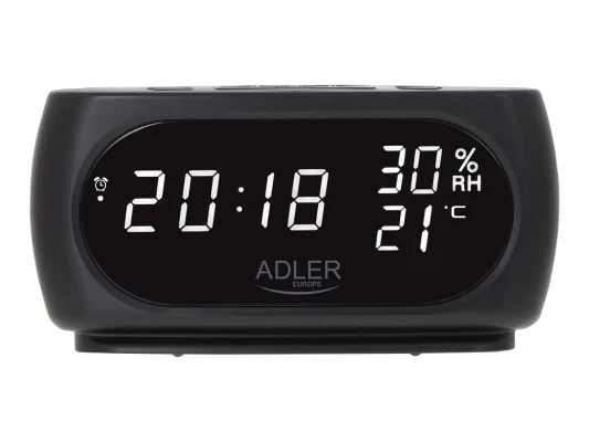 Adler  |  Clock with Thermometer  |  AD 1186  |  Black