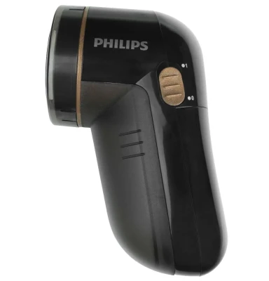Philips GC026/80 Fabric Shaver | 8800 RPM | 2×AA | Black