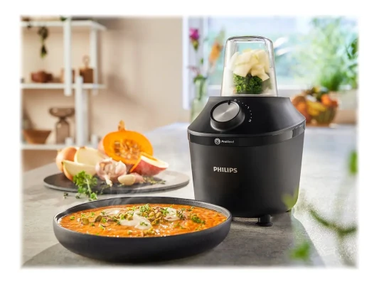 Philips Blender  |  HR2291 / 01 3000 Series  |  Tabletop  |  600 W  |  Jar material Glass  |  Jar capacity 2 L  |  Ice crushing  |  Black
