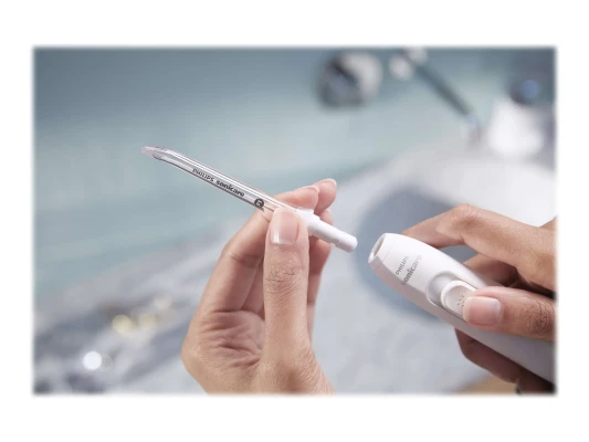 Philips  |  Oral Irrigator nozzle  |  HX3042 / 00 Sonicare F1 Standard  |  For dental hygiene  |  Number of heads 2  |  White