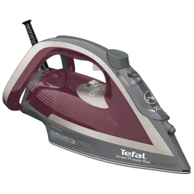 TEFAL  |  FV6870E0  |  Tvaika gludeklis  |  2800 W  |  Ūdens tvertnes ietilpība 270 ml  |  Nepārtraukta tvaika 40 g / min  |  Sarkans / Pelēks