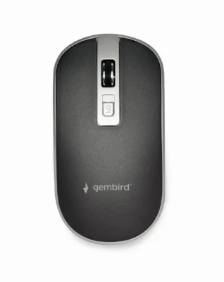 Gembird  |  Optiskais USB pele  |  MUS-4B-06-BS  |  Optiska pele  |  Melns / Sudrabs