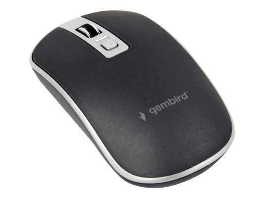 Gembird  |  Optiskais USB pele  |  MUS-4B-06-BS  |  Optiska pele  |  Melns / Sudrabs
