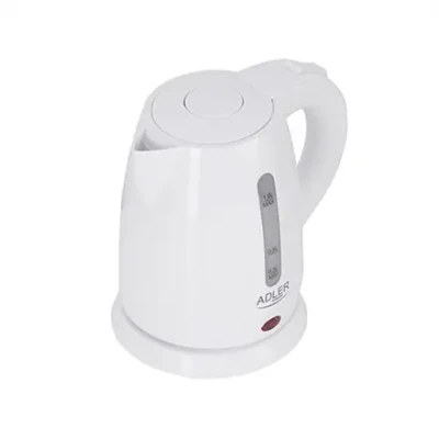 Adler  |  Kettle  |  AD 1272  |  Electric  |  1600 W  |  1 L  |  Stainless steel / Polypropylene  |  360° rotational base  |  White