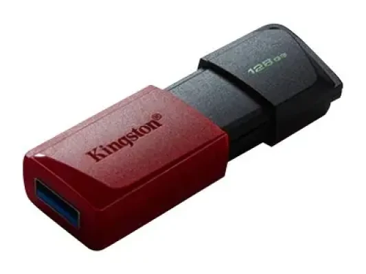 Kingston  |  USB Flash Drive  |  DataTraveler Exodia  |  128 GB  |  USB 3.2 Gen 1  |  Black / Red