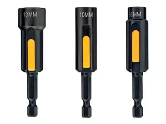 DEWALT  |  Impact Torsion heads, 8 mm, 10 mm, 13 mm  |  DT7460-QZ