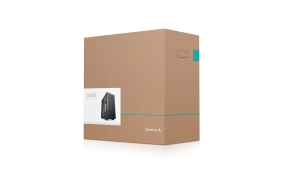 Deepcool  |  CH370  |  Side window  |  Black  |  Micro ATX  |  Power supply included No  |  ATX PS2