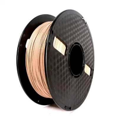 Flashforge Filament, PLA  |  3DP-PLA-WD-01-NAT  |  1.75 mm diameter, 1kg / spool  |  Wood natural