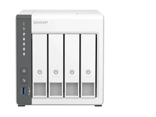 QNAP  |  4 Bay ARM  |  TS-433-4G  |  Cortex-A55  |  ARM 4-ядерный  |  Частота процессора 2.0 GHz  |  4 GB  |  На борту (нерасширяемый)