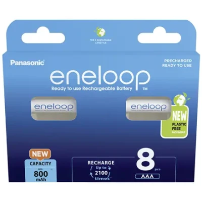 Panasonic  |  ENELOOP BK-4MCDE / 8BE  |  AAA  |  800 mAh  |  8 pc(s)