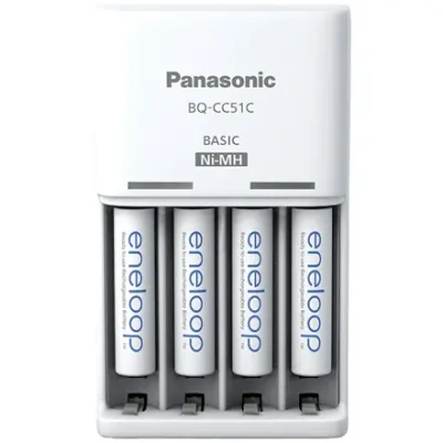 Panasonic  |  Battery Charger  |  ENELOOP K-KJ51MCD04E  |  AA / AAA
