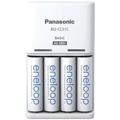 Panasonic  |  Battery Charger  |  ENELOOP K-KJ51MCD40E  |  AA / AAA
