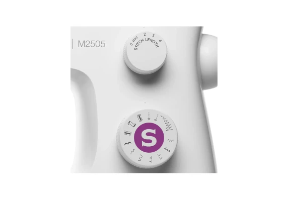 Singer  |  Sewing Machine  |  M2505  |  Number of stitches 10  |  White