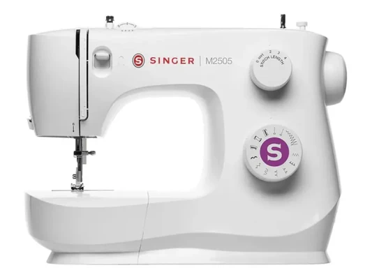 Singer  |  Sewing Machine  |  M2505  |  Number of stitches 10  |  White