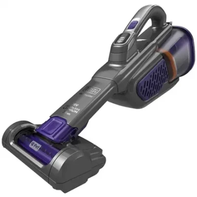 BLACK & DECKER Vacuum Cleaner  |  BHHV520BFP-QW  |  Cordless operating  |  18 V  |  Black / Purple
